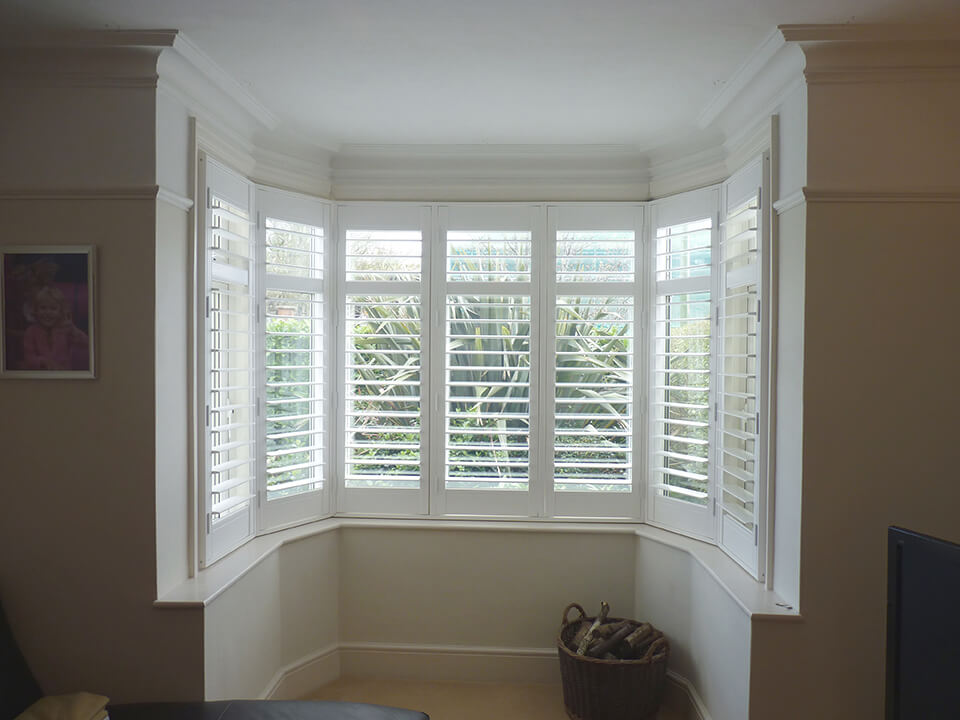 Angled Bay Shutters
